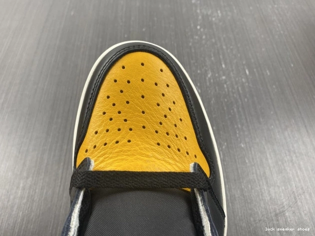 Reps LUCY High Toe Air OG 555088-711 Yellow Jordan 1 0715